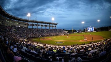 Mar 18, 2016; Tampa, FL, USA; A view of the field during the game between the New York Yankees and the Baltimore Orioles at George M. Steinbrenner Field. Mandatory Credit: Jerome Miron-USA TODAY Sports