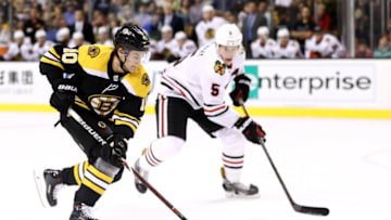 BOSTON, MA - SEPTEMBER 25: Connor Murphy