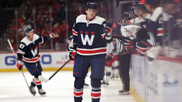 Aliaksei Protas, Washington Capitals (Photo by Patrick Smith/Getty Images)