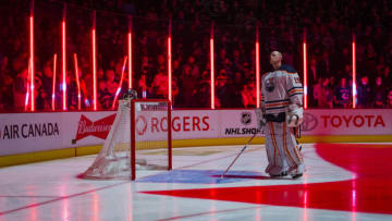 Mikko Koskinen #19, Edmonton Oilers Mandatory Credit: Bob Frid-USA TODAY Sports