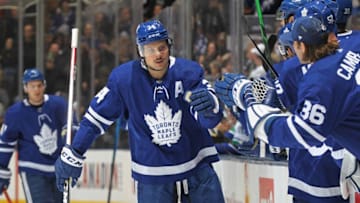 Auston Matthews Toronto Maple Leafs. (Photo by Claus Andersen/Getty Images)