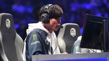 OAKLAND, CA - SEPTEMBER 09: Impact of Team Liquid competes against Cloud9 during the 2018 North American League of Legends Championship Series Summer Finals at ORACLE Arena on September 9, 2018 in Oakland, California. (Photo by Robert Reiners/Getty Images)