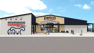 Petco Unveils New Small-Town and Rural Retail Test Concept Store. Image courtesy Petco