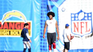 SAN DIEGO, CA - SEPTEMBER 01: Colin Kaepernick