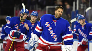 Henrik Lundqvist #30 of the New York Rangers (Photo by Emilee Chinn/Getty Images)