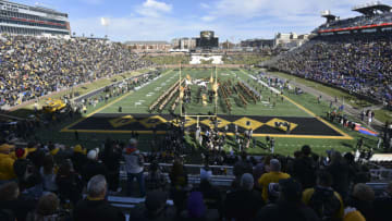 COLUMBIA, MISSOURI - NOVEMBER 16: A general view of Faurot Field/Memorial Stadium prior to a game between the Florida Gators and Missouri Tigers on November 16, 2019 in Columbia, Missouri.