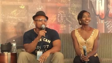 IronE Singleton & Jeryl Prescott at Walker Stalker Con Boston 2015 - Credit: Lauren Roberts, 2015
