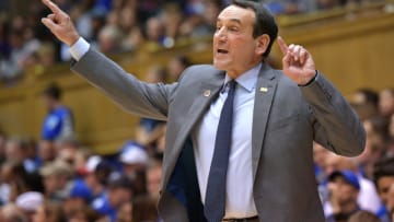 Duke basketball head coach Mike Krzyzewski (Photo by Lance King/Getty Images)