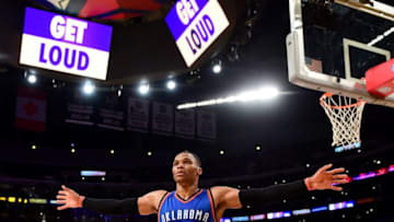 LOS ANGELES, CA - NOVEMBER 22: Russell Westbrook (Photo by Harry How/Getty Images)