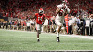 ATLANTA, GA - JANUARY 08: DeVonta Smith