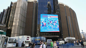 NEW YORK, NY - APRIL 19: A general view outside the arena prior to the game between the New York Rangers and the Pittsburgh Penguins in Game Three of the Eastern Conference First Round during the 2016 NHL Stanley Cup Playoffs at at Madison Square Garden on April 19, 2016 in New York City. (Photo by Bruce Bennett/Getty Images)