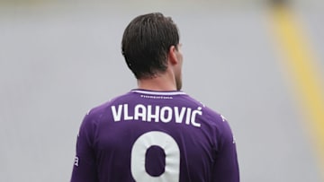 Dusan Vlahovic of ACF Fiorentina (Photo by Gabriele Maltinti/Getty Images)
