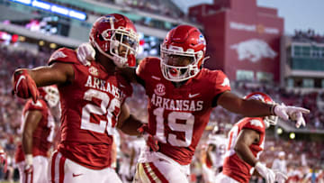 Arkansas football (Photo by Wesley Hitt/Getty Images)