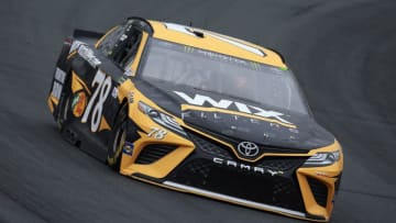 LOUDON, NH - JULY 14: Martin Truex Jr., driver of the #78 WIX Filters Toyota, practices for the Monster Energy NASCAR Cup Series Overton's 301 at New Hampshire Motor Speedway on July 14, 2017 in Loudon, New Hampshire. (Photo by Chris Trotman/Getty Images)