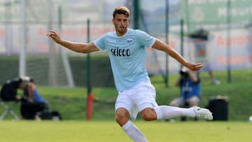 PIEVE DI CADORE, ROMA - JULY 22: Wesley Hoedt of SS Lazio during the pre-season friendly match between SS Lazio and SPAL on July 22, 2017 in Pieve di Cadore, Italy. (Photo by Marco Rosi/Getty Images)