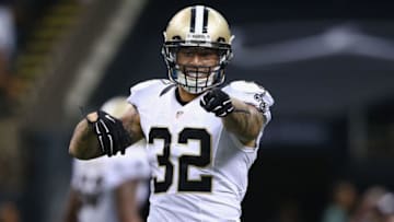 NEW ORLEANS, LA - SEPTEMBER 20: Kenny Vaccaro #32 of the New Orleans Saints at Mercedes-Benz Superdome on September 20, 2015 in New Orleans, Louisiana. (Photo by Ronald Martinez/Getty Images)