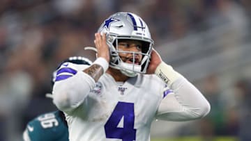 ARLINGTON, TEXAS - OCTOBER 20: Dak Prescott #4 of the Dallas Cowboys (Photo by Tom Pennington/Getty Images)