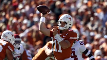 Sam Ehlinger, Texas Football (Photo by Ronald Martinez/Getty Images)