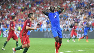 Moussa Sissoko of France looks dejected during the European Championship Final between Portugal and France at Stade de France on July 10, 2016 in Paris, France. (Photo by Nolwenn Le Gouic/Icon Sport) (Photo by Nolwenn Le Gouic/Icon Sport via Getty Images)