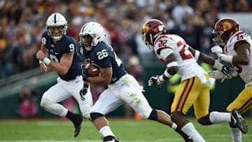 PASADENA, CA - JANUARY 02: Running back Saquon Barkley