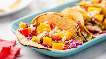 Baja Mango Fish Tacos, photo provided by the National Mango Board