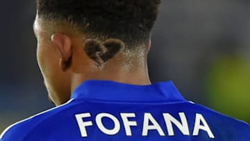 Leicester City's Wesley Fofana (Photo by RUI VIEIRA/POOL/AFP via Getty Images)