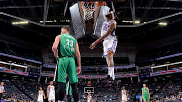SACRAMENTO, CA - October 8: at Golden 1 Center on October 8, 2018 in Sacramento, California. NOTE TO USER: User expressly acknowledges and agrees that, by downloading and or using this photograph, User is consenting to the terms and conditions of the Getty Images Agreement. Mandatory Copyright Notice: Copyright 2017 NBAE (Photo by Rocky Widner/NBAE via Getty Images) SACRAMENTO, CA - OCTOBER 8: during a pre-season game on October 8, 2018 at Golden 1 Center in Sacramento, California. NOTE TO USER: User expressly acknowledges and agrees that, by downloading and or using this Photograph, user is consenting to the terms and conditions of the Getty Images License Agreement. Mandatory Copyright Notice: Copyright 2018 NBAE (Photo by Rocky Widner/NBAE via Getty Images)