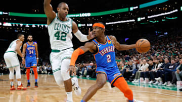 Shai Gilgeous-Alexander #2 of the OKC Thunder (Photo By Winslow Townson/Getty Images)