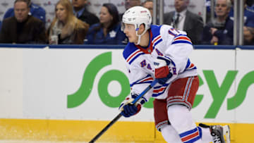 New York Rangers forward Jesper Fast (17) Mandatory Credit: Dan Hamilton-USA TODAY Sports
