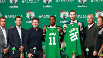 BOSTON, MA - SEPTEMBER 01: Kyrie Irving