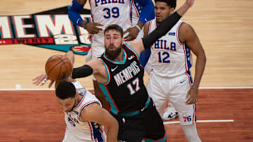 Jonas Valanciunas, Memphis Grizzlies Mandatory Credit: Justin Ford-USA TODAY Sports