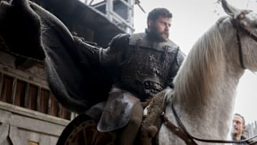 The Last Kingdom: Seven Kings Must Die. Mark Rowley as Finan in The Last Kingdom: Seven Kings Must Die. Cr. Courtesy of Netflix © 2023