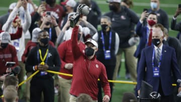 Lincoln Riley, Oklahoma Sooners. (Mandatory Credit: Tim Heitman-USA TODAY Sports)