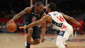 Kawhi Leonard LA Clippers (Photo by Patrick Smith/Getty Images)