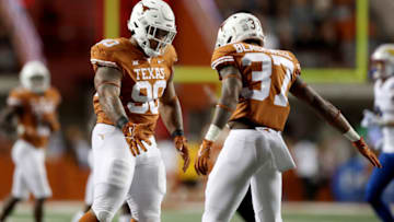 Morice Blackwell, Byron Murphy II, Texas Football (Photo by Tim Warner/Getty Images)
