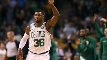 BOSTON, MA - OCTOBER 2: Marcus Smart