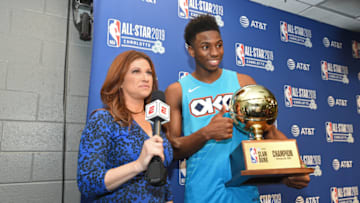 Hamidou Diallo #6 of the Oklahoma City Thunder (Photo by Juan Ocampo/NBAE via Getty Images)