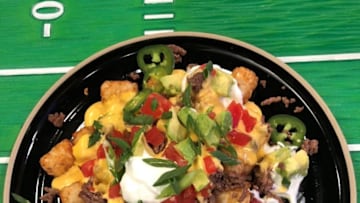 Cheat Sheet Totchos are a game day must have for Chef Lamar Moore, recipes - photo provided by Beef, It's What's for Dinner