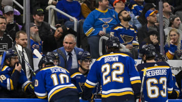 St. Louis Blues head coach Craig BerubeMandatory Credit: Jeff Curry-USA TODAY Sports