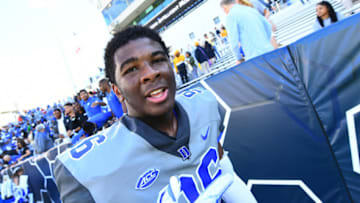 Duke football standout Chris Rumph II. (Photo by Scott Cunningham/Getty Images)