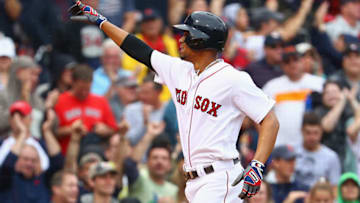 BOSTON, MA - OCTOBER 09: Xander Bogaerts