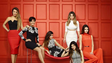 KEEPING UP WITH THE KARDASHIANS -- Season: 9 -- Pictured: (l-r) Khloe Kardashian, Kris Jenner, Kourtney Kardashian, Kim Kardashian, Kylie Jenner, Kendall Jenner -- (Photo by: Brian Bowen Smith/E!)