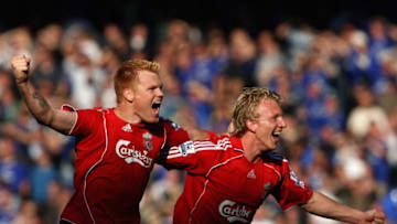 Liverpool, John Arne Riise. (Photo by Clive Brunskill/Getty Images)