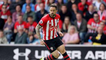 SOUTHAMPTON, ENGLAND - MAY 12: Danny Ings of Southampton in action during the Premier League match between Southampton FC and Huddersfield Town at St Mary's Stadium on May 12, 2019 in Southampton, United Kingdom. (Photo by David Cannon/Getty Images)