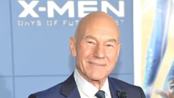 NEW YORK, NY - MAY 10: Actor Patrick Stewart attends the "X-Men: Days Of Future Past" world premiere at Jacob Javits Center on May 10, 2014 in New York City. (Photo by Mike Coppola/Getty Images)