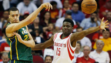 HOUSTON, TX - APRIL 15: Rudy Gobert