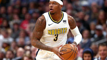 DENVER, CO - APRIL 03: Torrey Craig #3 of the Denver Nuggets plays the Indiana Pacers at the Pepsi Center on April 3, 2018 in Denver, Colorado. NOTE TO USER: User expressly acknowledges and agrees that, by downloading and or using this photograph, User is consenting to the terms and conditions of the Getty Images License Agreement. (Photo by Matthew Stockman/Getty Images)