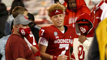 Spencer Rattler, Oklahoma Sooners. (Mandatory Credit: Kevin Jairaj-USA TODAY Sports)