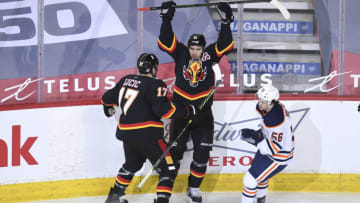 Calgary Flames forward Mikael Backlund (11). Mandatory Credit: Candice Ward-USA TODAY Sports