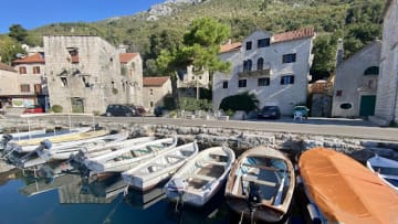 You can find these boats in Duckie Thot’s stunning shots in Montenegro. The local fisherman even took us out during our scout day for a joy ride!